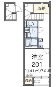 クレイノL FORESTの間取り画像