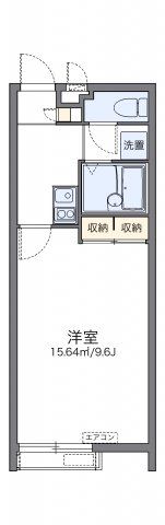 レオパレス南城の間取り画像