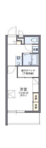レオパレスSKYの間取り画像