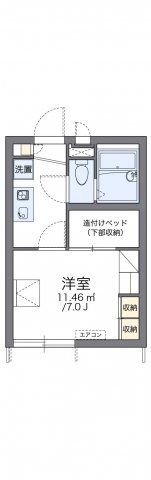 レオパレス白糸橋の間取り画像