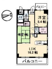 なかすじ壱番館の間取り画像