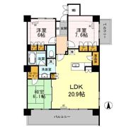 プレミスト西町 307号室の間取り画像