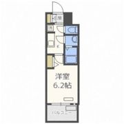 プレサンスOSAKA DOMECITYビーツの間取り画像