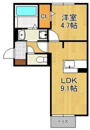D-room城野の間取り画像