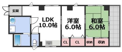 セレッソプラーサ中川の間取り画像
