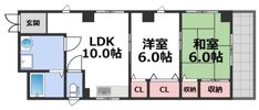 セレッソプラーサ中川の間取り画像