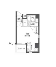 ニューシティアパートメンツ南千住の間取り画像