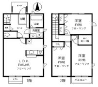 Eハウスの間取り画像