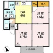 プリメーラ城ヶ丘の間取り画像