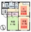 クレルMの間取り画像