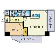 HF平尾レジデンスの間取り画像
