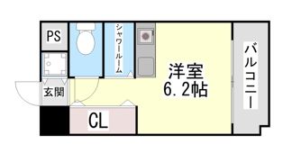 ワコーレプラティーク神戸深江駅前の間取り画像
