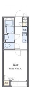 クレイノオカムラハイツ6の間取り画像