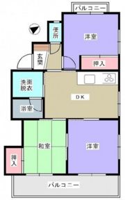 西本浦 奥田ビルの間取り画像