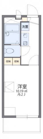 レオパレスエアフォルクの間取り画像