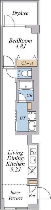 グランデュオ柿の木坂の間取り画像