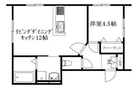 MKO中須賀Cの間取り画像