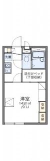 レオパレスコスモガーデンの間取り画像
