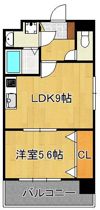 竪町センタービルの間取り画像