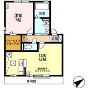 セジュールパースの間取り画像