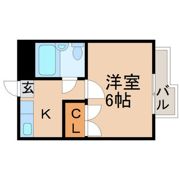 原の町マンションの間取り画像