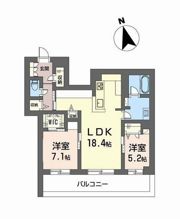 GreenGarden東古松の間取り画像