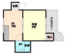 スカイハイツIIIの間取り画像
