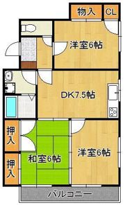 ティアラの間取り画像