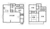 東伏見戸建ての間取り画像