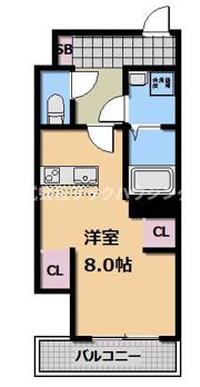ハイツ片山の間取り画像
