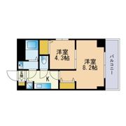 グリーンズ平尾の間取り画像