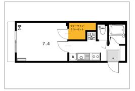 メゾンフェスタ浜の間取り画像