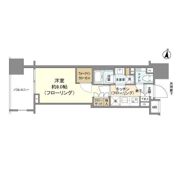 クレヴィア文京湯島の間取り画像