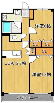 ソシア嶋田の間取り画像
