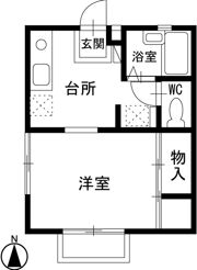 K's FLATの間取り画像