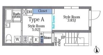 グランデール町屋の間取り画像