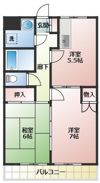 とくしげヒルⅠの間取り画像