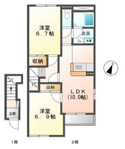 モンヴェールの間取り画像