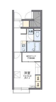 レオパレス藤花の間取り画像