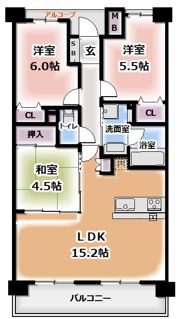 KDXレジデンス守口の間取り画像