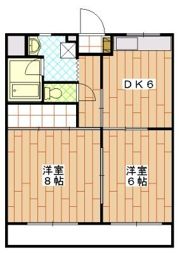 ロッククラウドマンションの間取り画像