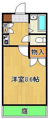 レジデンス牟田の間取り画像