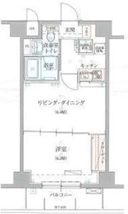 リヴシティ錦糸町の間取り画像