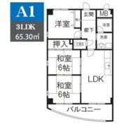 セ・エム・アッシュ北野の間取り画像