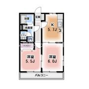 渚Aの間取り画像