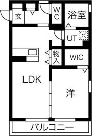 ハレアカラの間取り画像