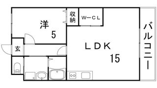 プラージュ御崎の間取り画像