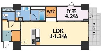 プラシーデンス淡路町の間取り画像