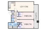 シティタワー西梅田の間取り画像