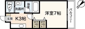 カーサ大塚2NDの間取り画像